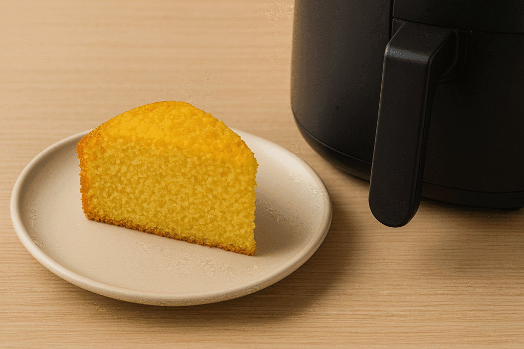 bolo de milho na airfryer
