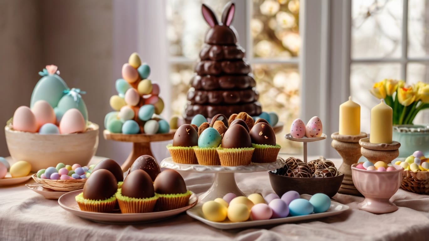 sobremesas de Páscoa na Airfryer