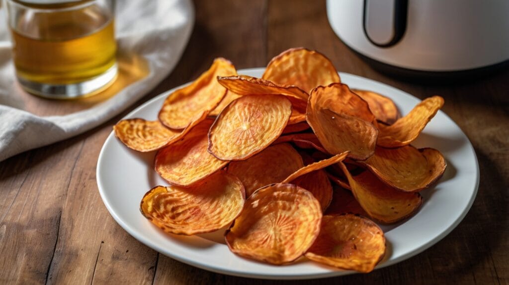 Batata Doce Chips na Airfryer: Receita Saudável e Rápida