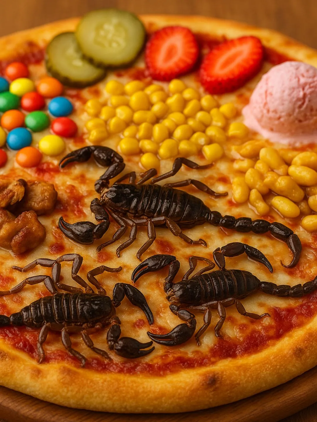 Sabores de Pizzas Bizarras