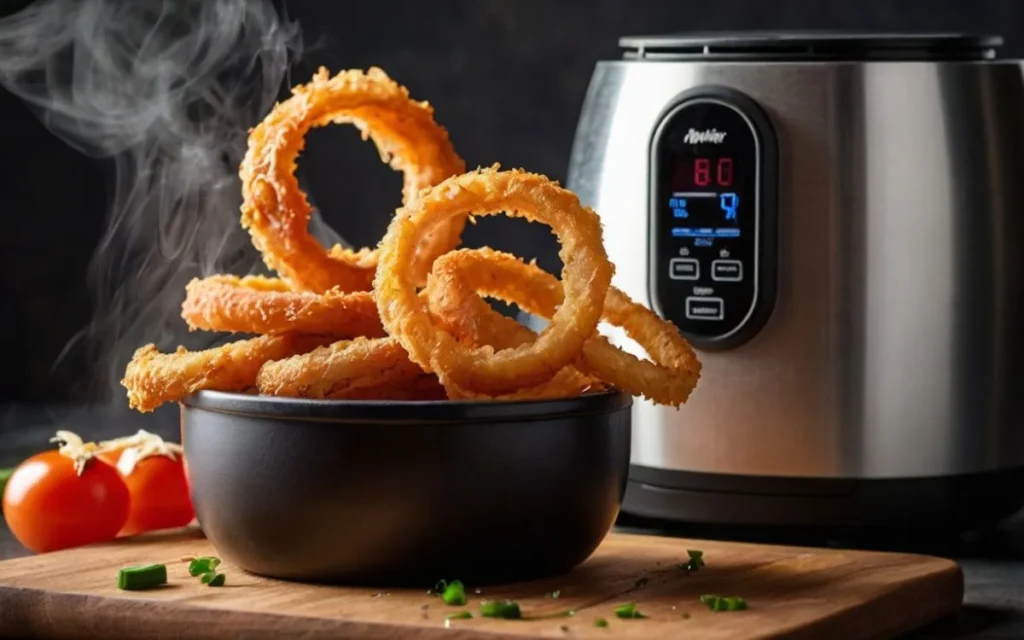 Anéis de Cebola Airfryer