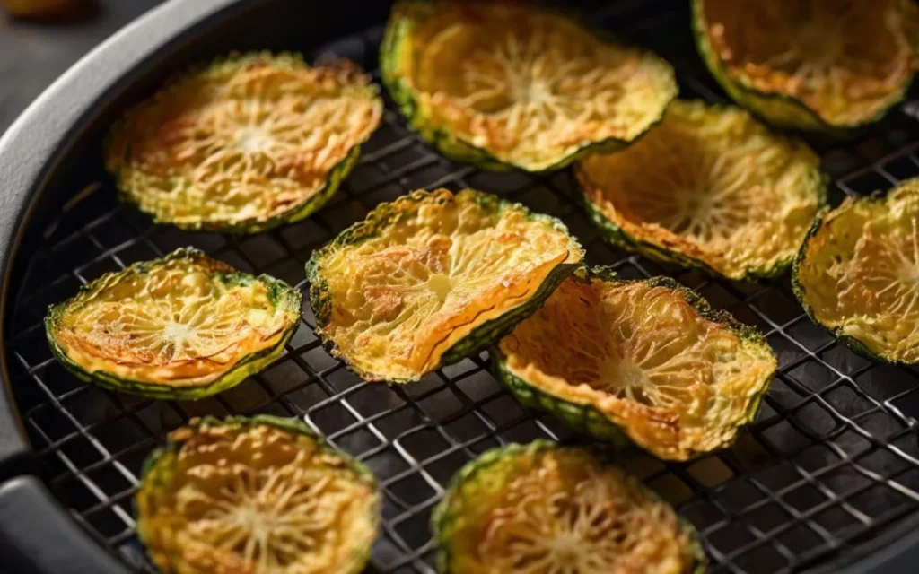 Chips de Abobrinha na Airfryer