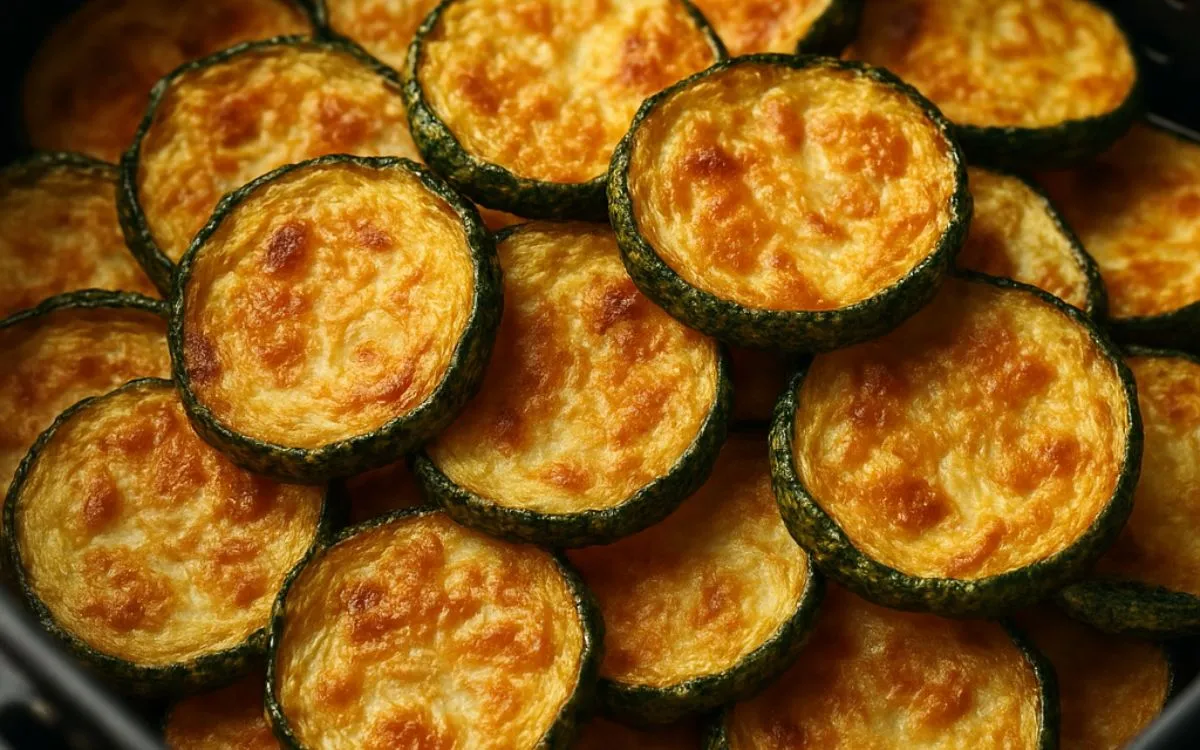 Chips de Abobrinha na Airfryer Receita Fit