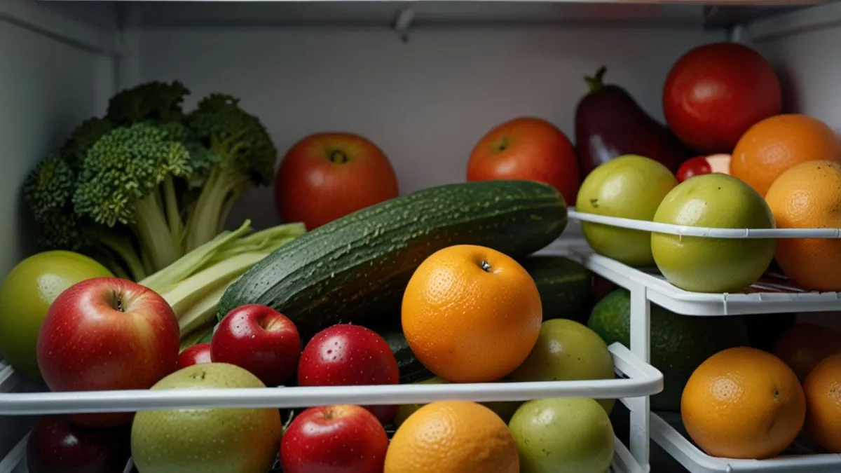 ntenda a melhor forma de guardar as frutas e verduras.