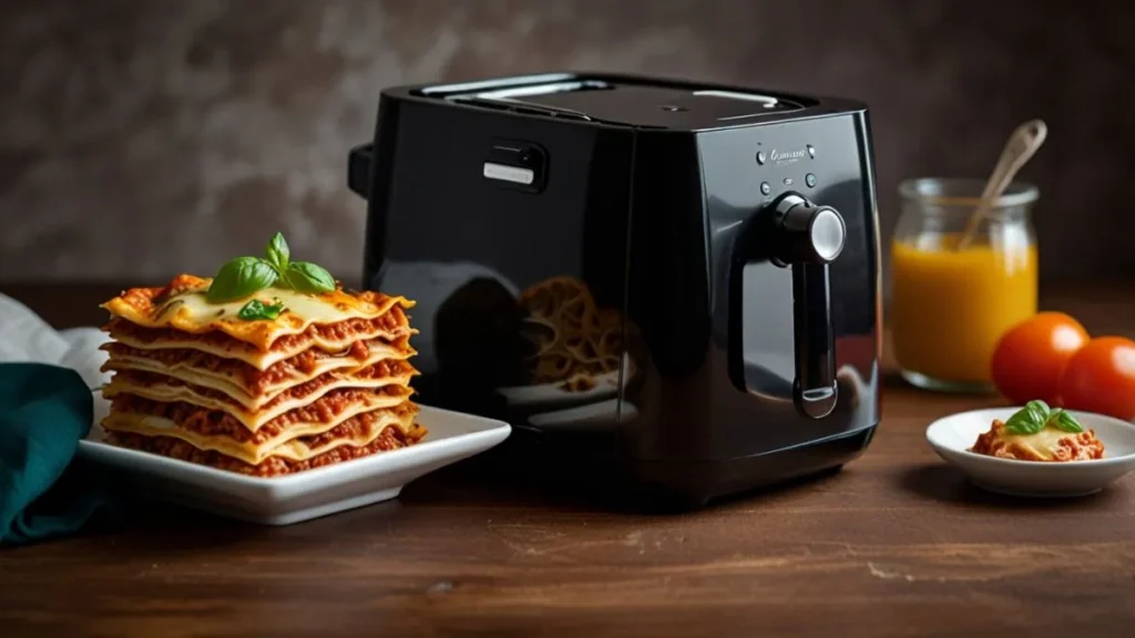 Lasanha na Airfryer, receita simples
