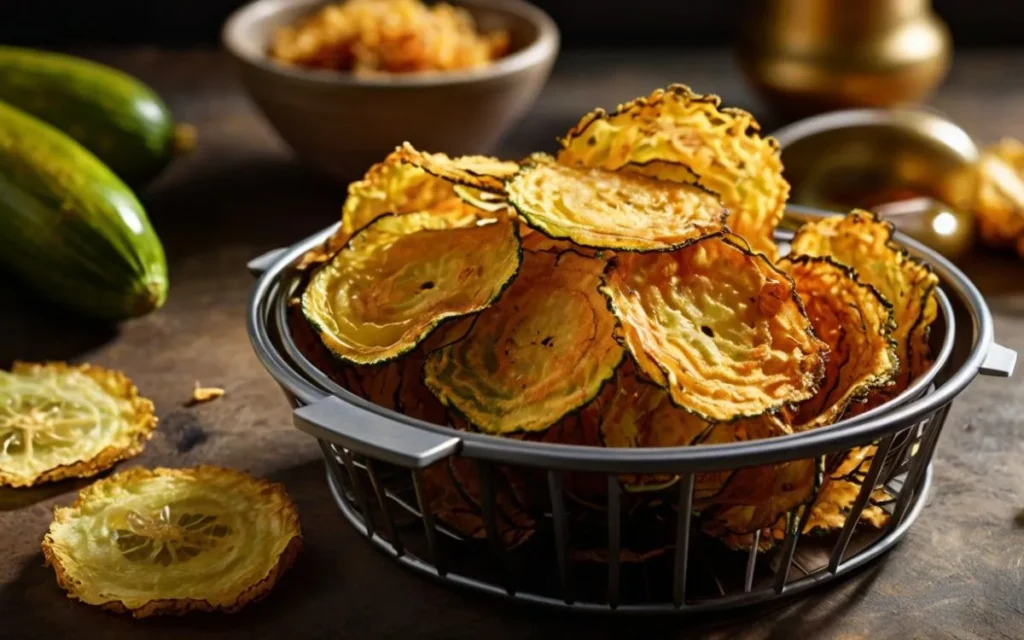 Receita de Chips de Abobrinha