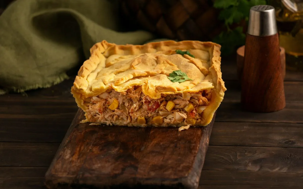 Receita de Empadão de Frango Delicioso na Airfryer