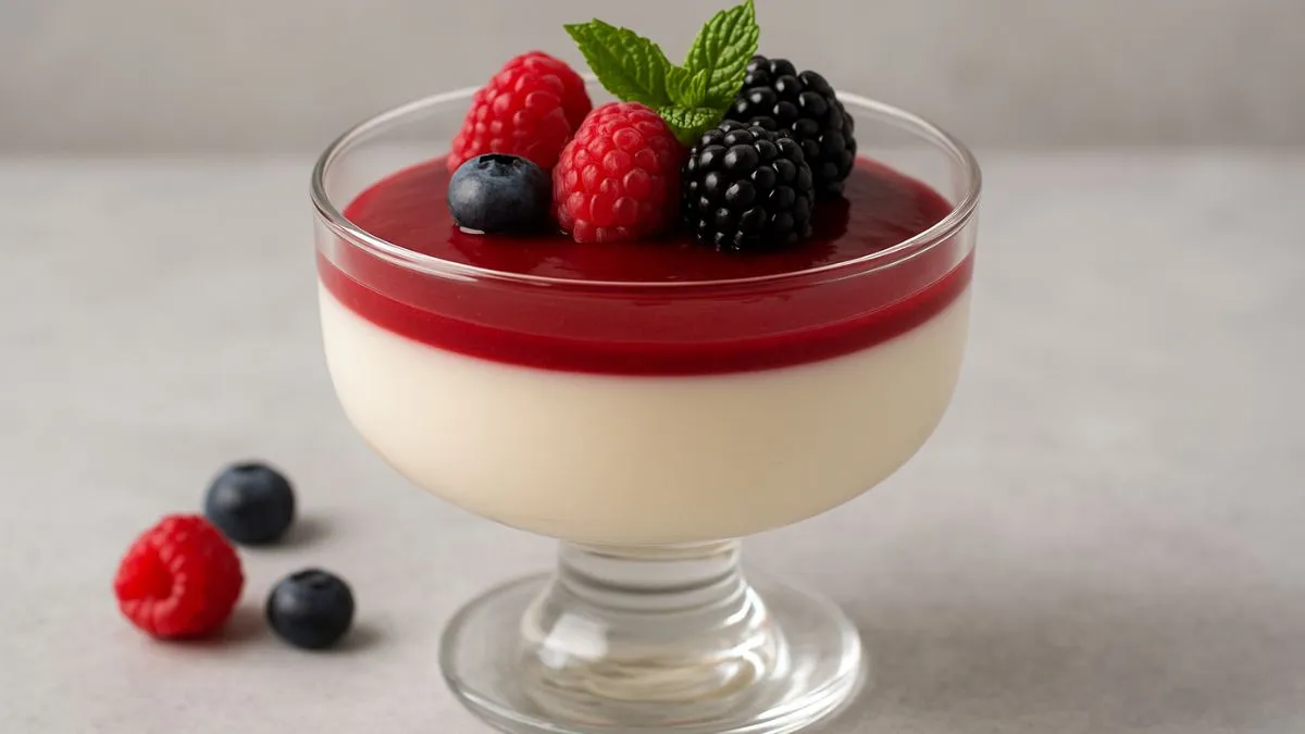 Receita de Panna Cotta, doce italiano