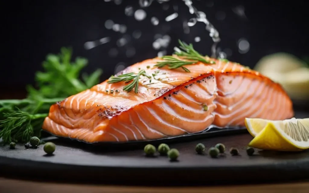 Salmão na Airfryer Receita Rápida e Saudável com Legumes