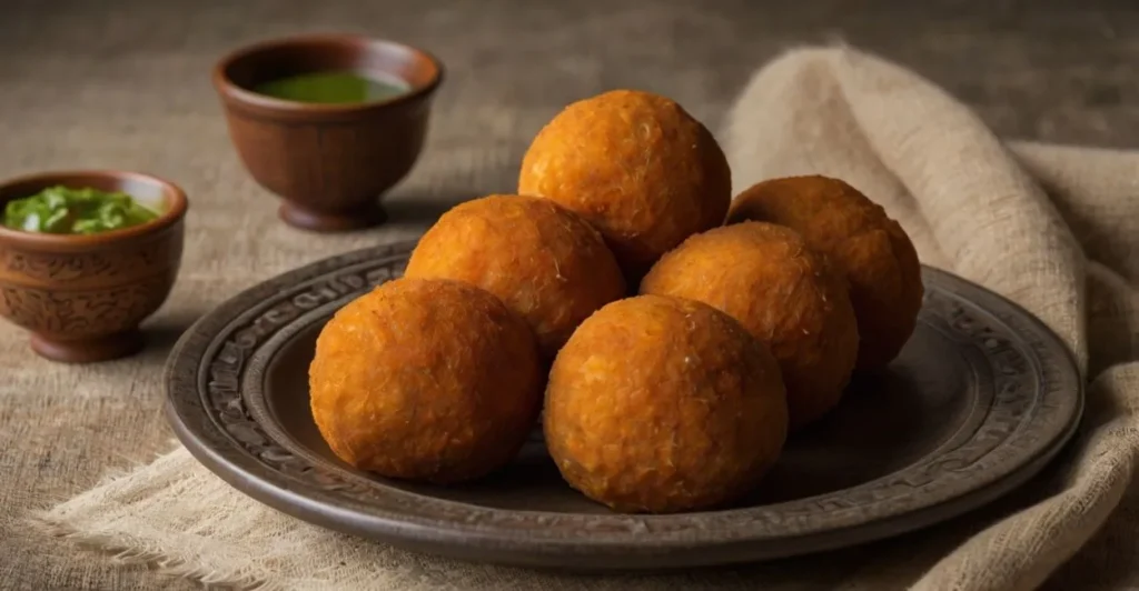 Petiscos na Airfryer - Bolinho de Mandioquinha