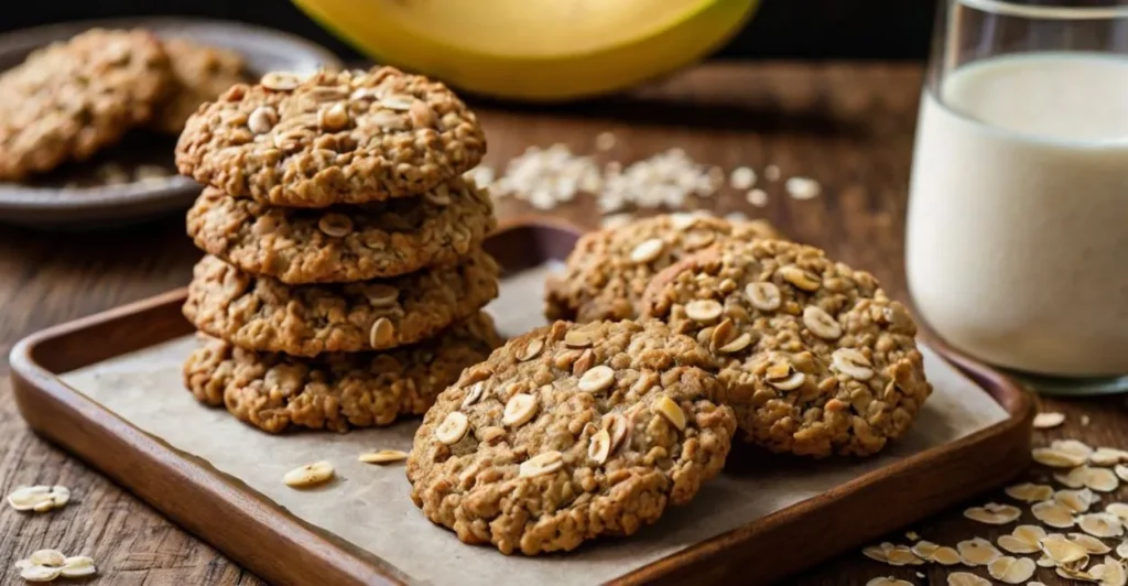 Cookies de banana e aveia na Airfryer – lanche saudável sem açúcar