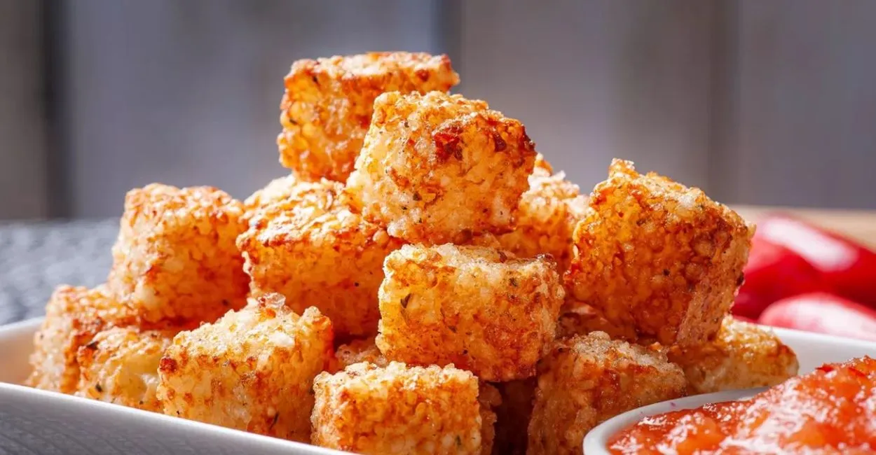 Dadinhos de Tapioca na Airfryer