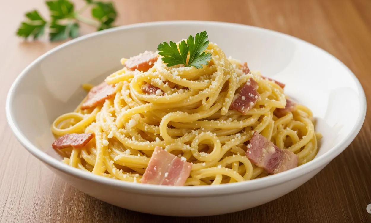 Macarrão à Carbonara MasterChef