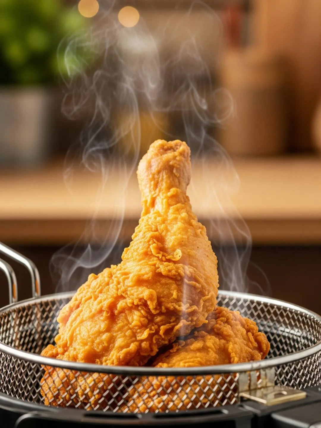 Faça frango frito crocante na sua airfryer