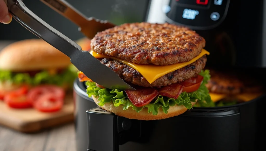 Hambúrguer na Airfryer Perfeito Técnica Revelada por Ex-Funcionário do McDonald's