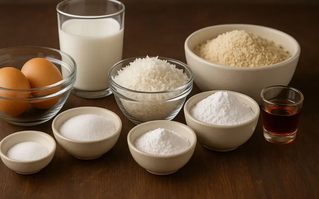 Bolo de Coco Sem Glúten e Sem Lactose na Airfryer