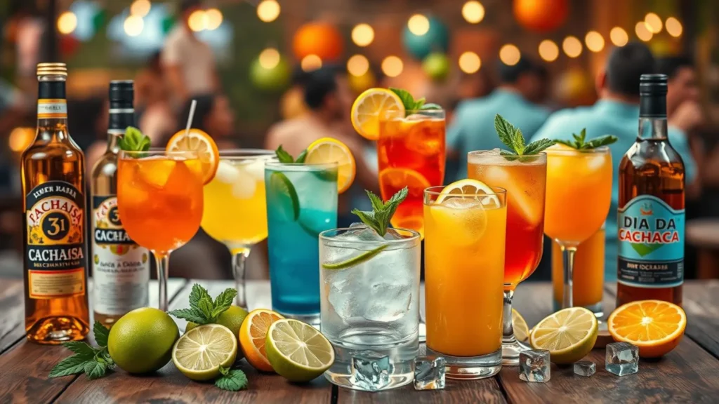 Caipirinha de frutas ou Cachaça com mel e limão